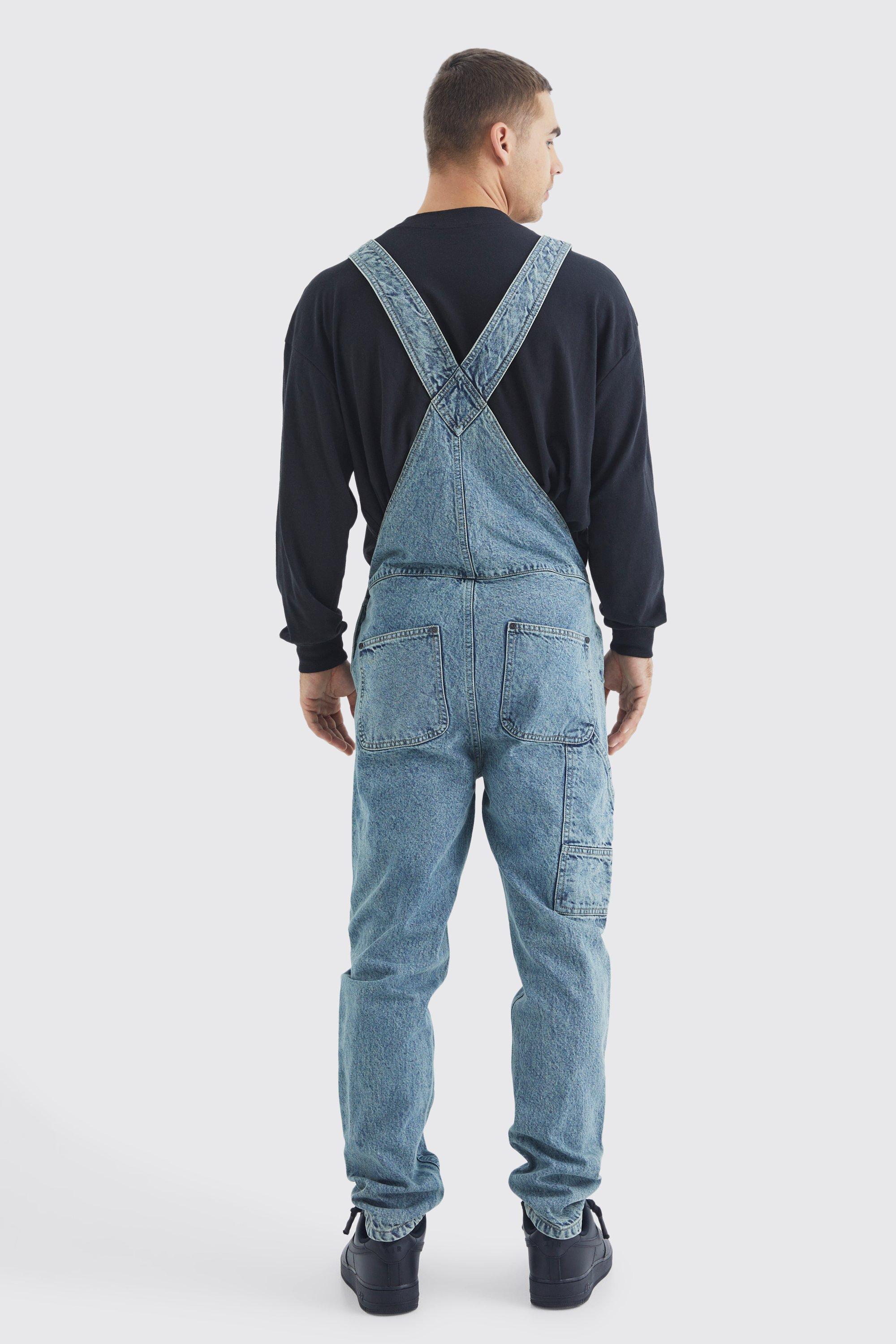 Dungarees denim hot sale